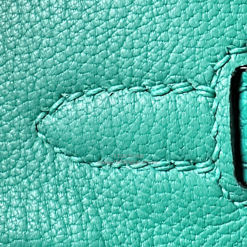 Hermès Birkin 25/30/35cm, handcrafted with togo  leather –Verona Green