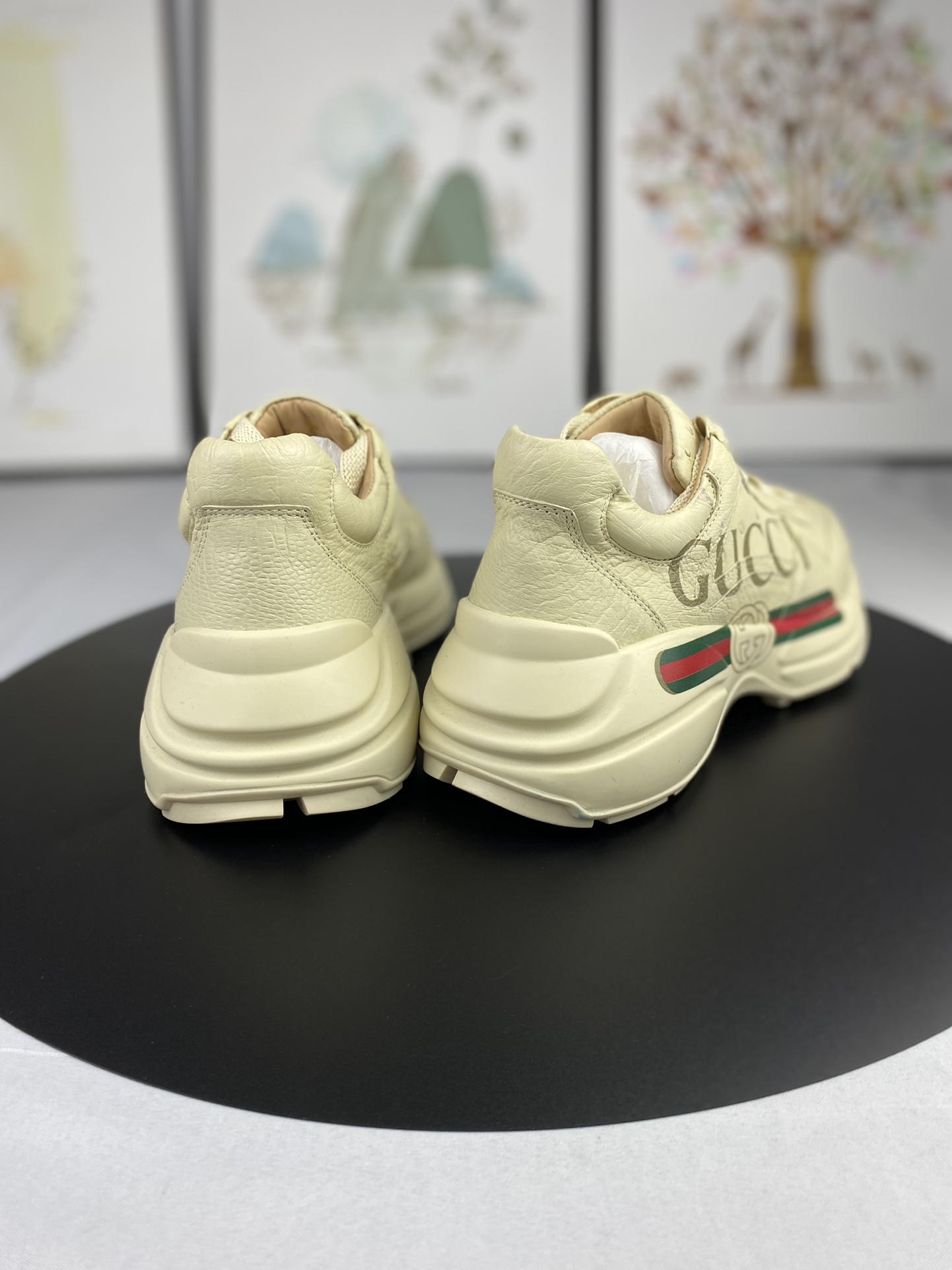 Handcrafted Luxury Private Customization High-Quality Ostrich Leather Sneakers