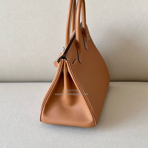 Hermès Birkin 25/30/35cm, handcrafted with imported French Epsom leather – Gold Brown