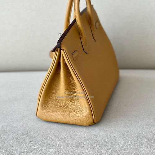 Hermès Birkin 25/30/35cm, handcrafted with togo  leather –Sesame