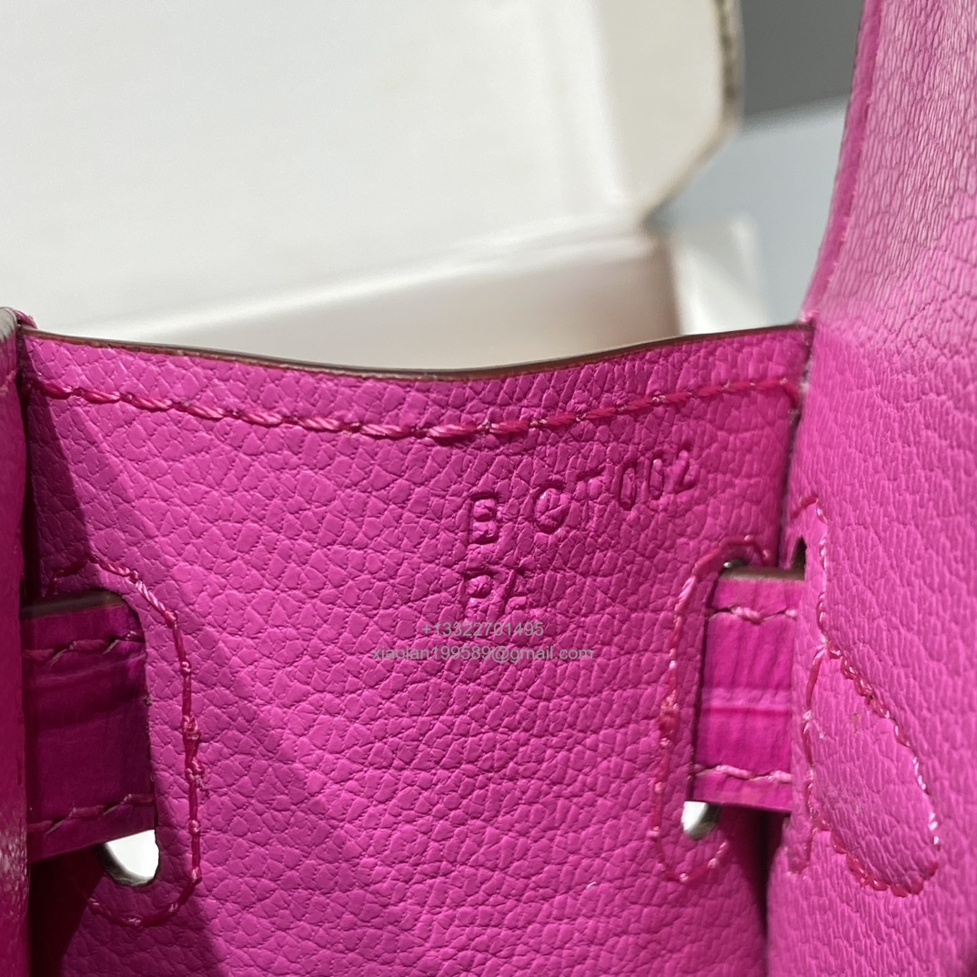 Hermès Mini Kelly in Crocodile Leather, Fully Handmade Premium Private Customization – Scheherazade Purple