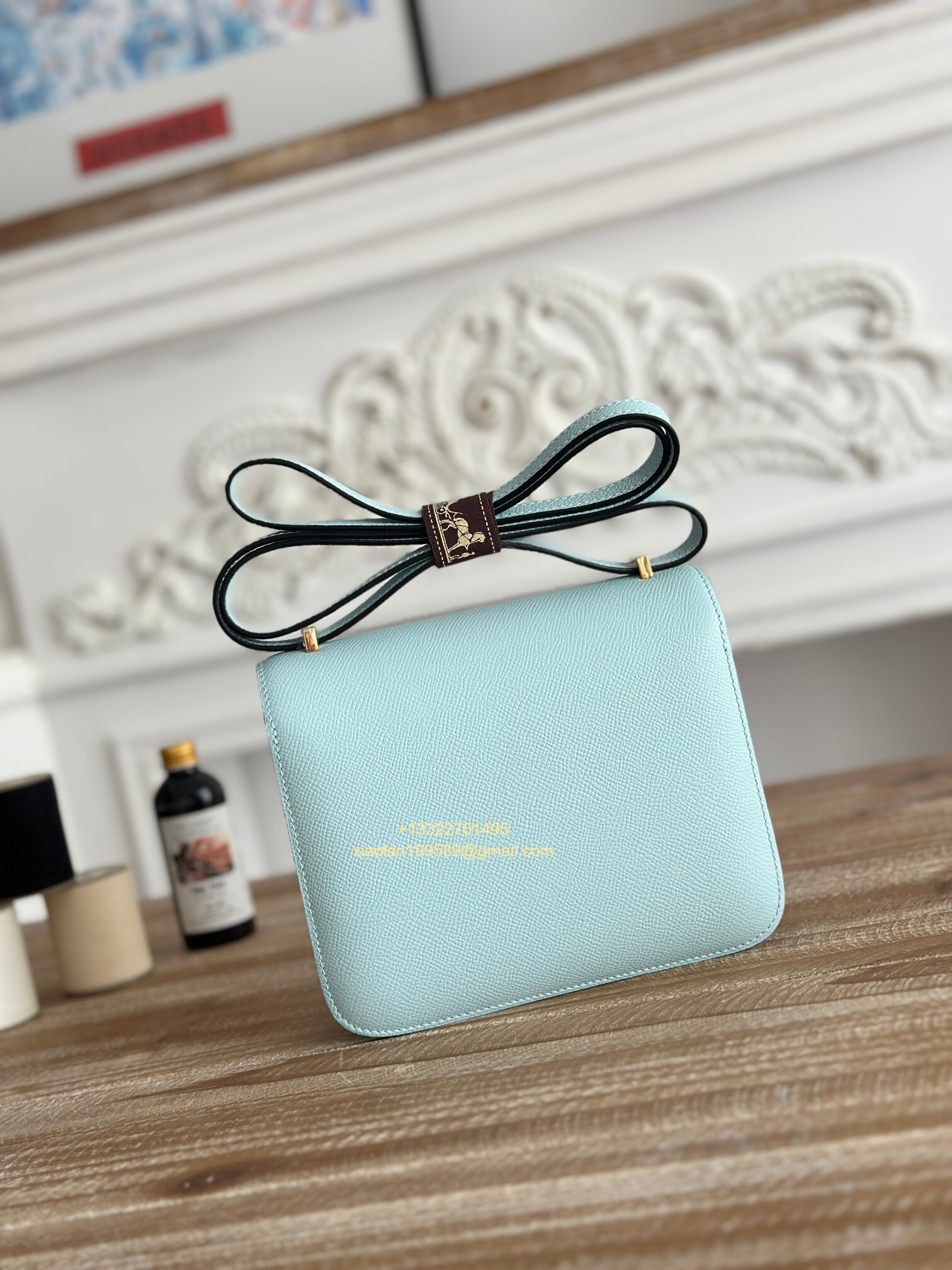 Hermès Constance 18/24 in Bubble Green Epsom leather, purely handcrafted, high-end customization edition.