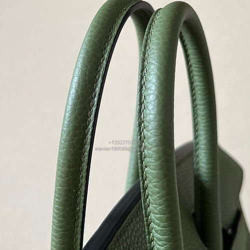 Hermès Birkin 25/30/35cm, handcrafted with togo  leather –Jungle Green