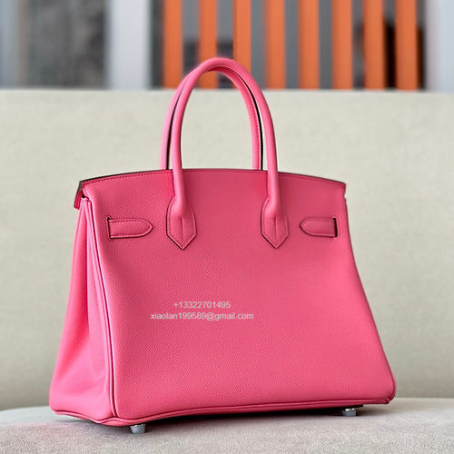 Hermès Birkin 25/30/35cm, handcrafted with imported French Epsom leather – Rose Lipstick