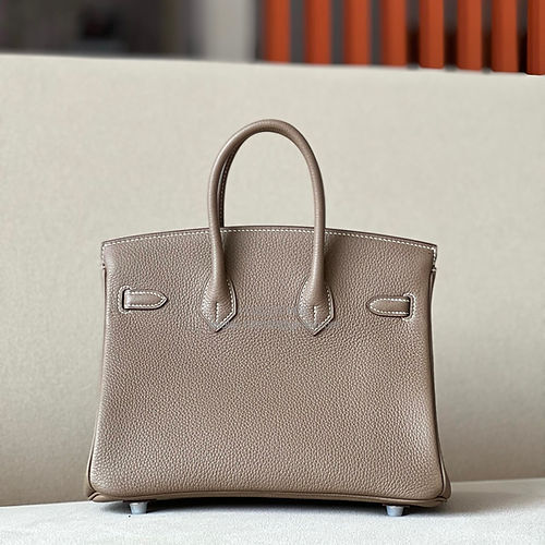 Hermès Birkin 25/30/35cm, handcrafted with togo  leather –Etoupe