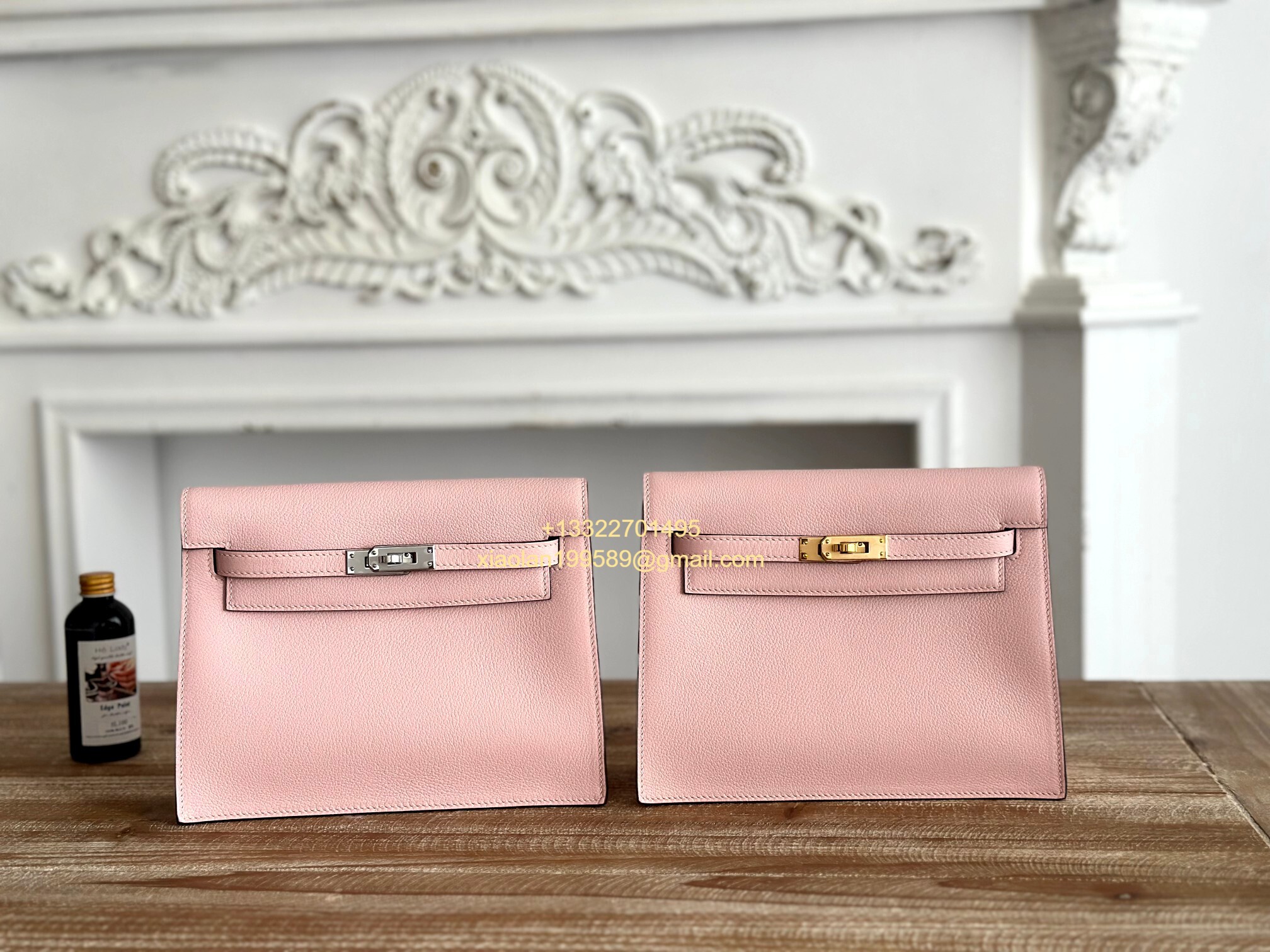 Hermès Swift Kelly Danse Bag in 3Q Pink, Fully Handmade High-end Customization.