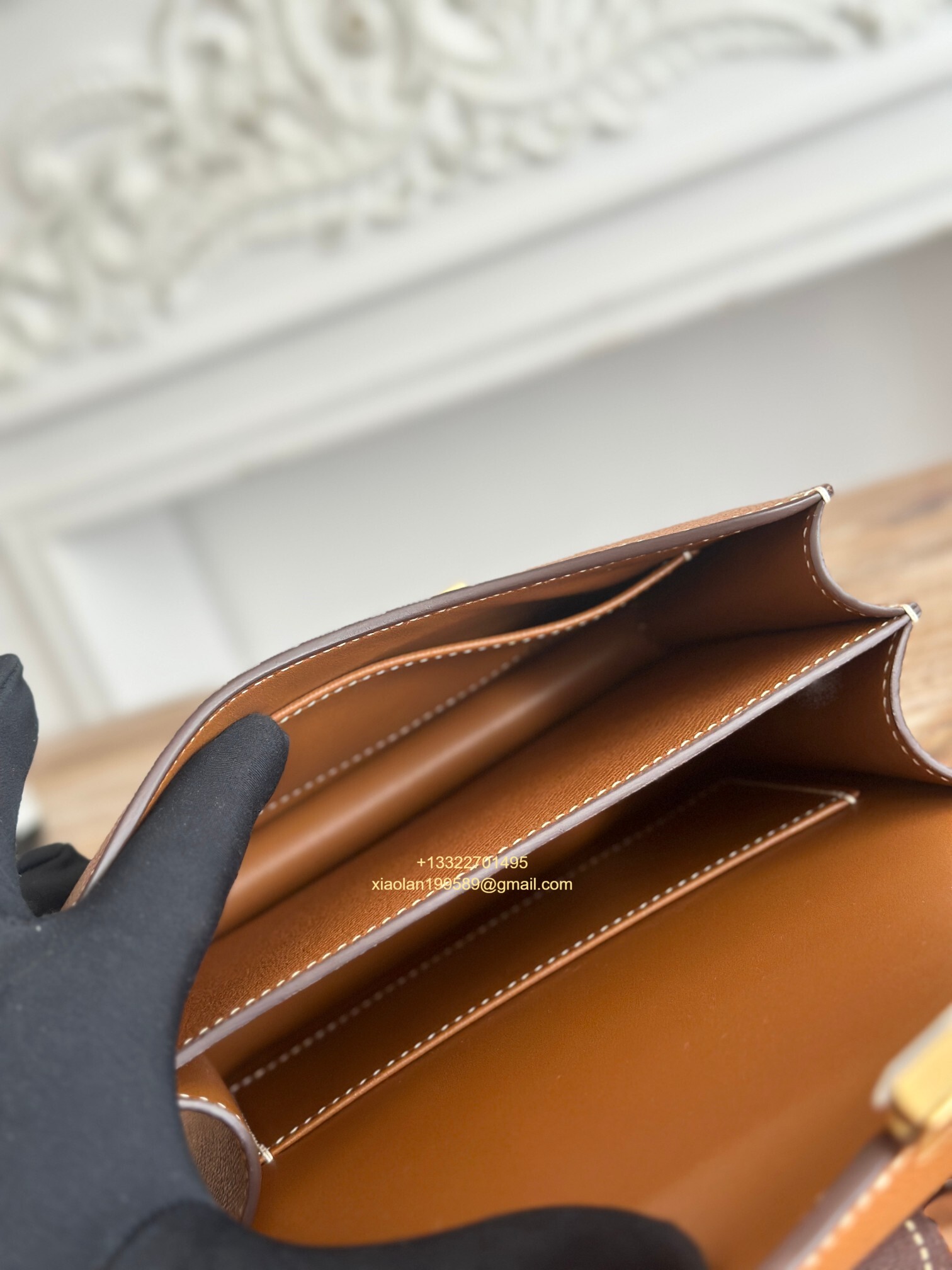 Hermès Constance 18/24 in Gold Brown Epsom leather, purely handcrafted, high-end customization edition.