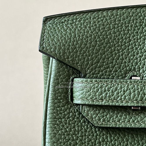 Hermès Birkin 25/30/35cm, handcrafted with togo  leather –Jungle Green