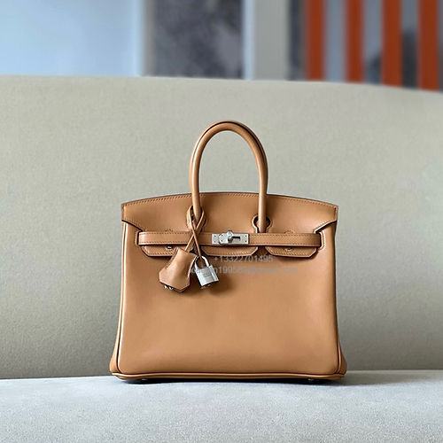 Hermès Birkin 25/30/35cm, handcrafted with imported French SWIFT leather – Biscuit