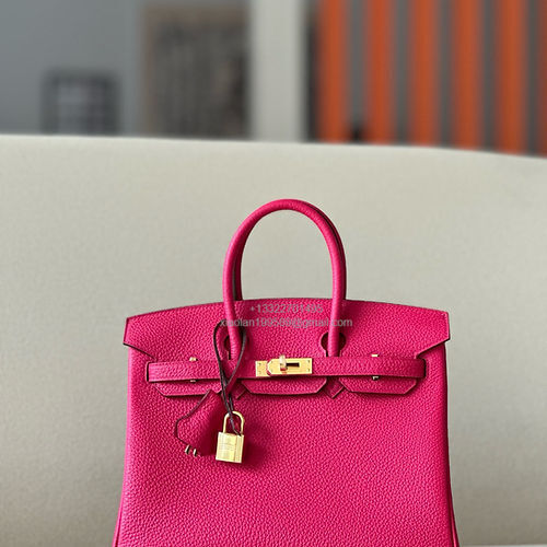 Hermès Birkin 25/30/35cm, handcrafted with togo  leather –Mexican Pink