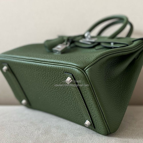 Hermès Birkin 25/30/35cm, handcrafted with togo  leather –Jungle Green