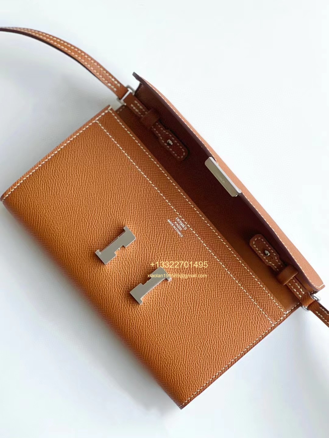Hermès Constance To Go in Epsom leather, purely handcrafted, high-end customization edition.
