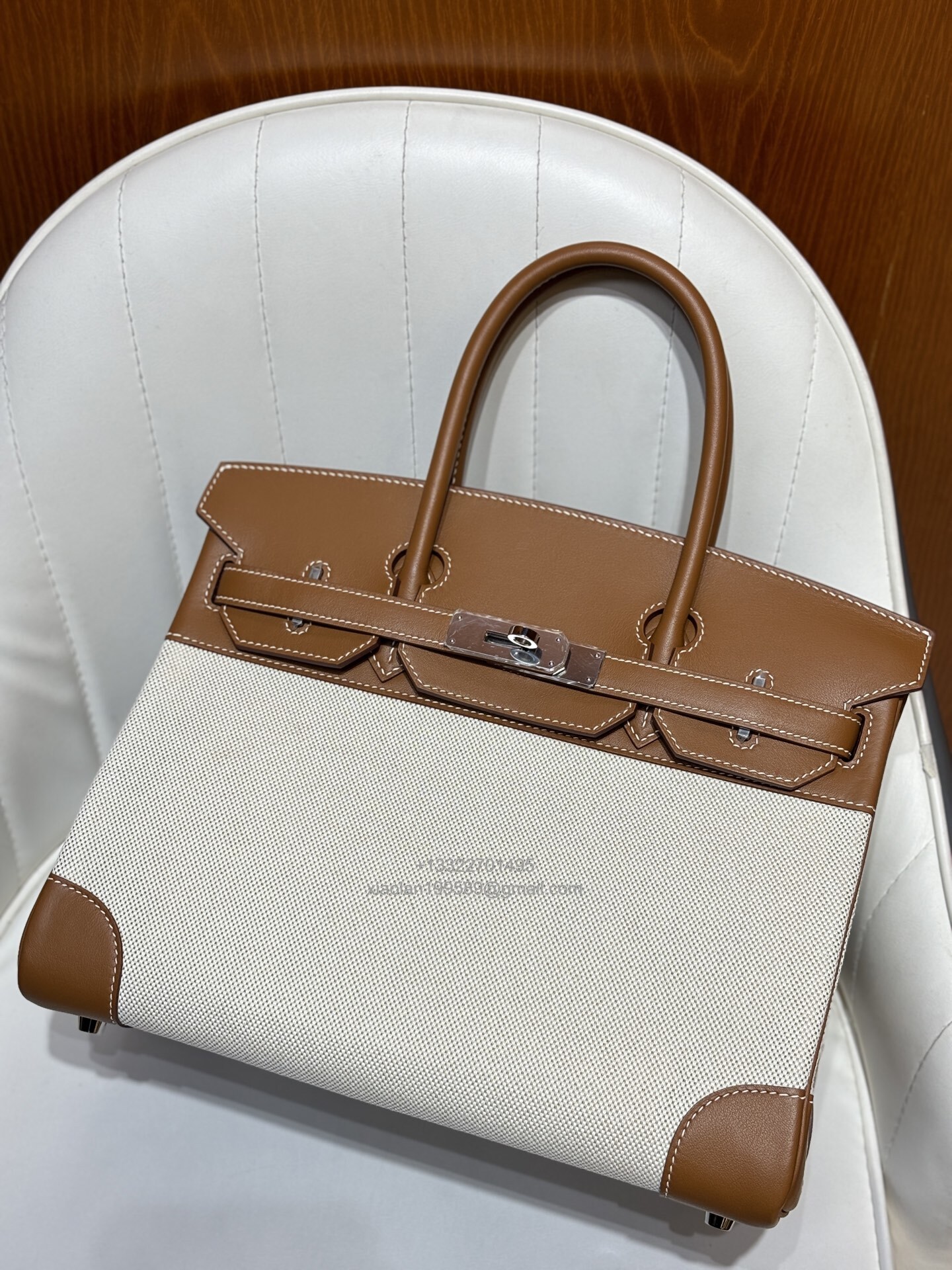 Hermès Birkin 25/30/35cm in Original Imported Swift Leather Patchwork Gold Brown, Limited Edition, Boutique Synchronized, Fully Hand-stitched with Beeswax Thread, Solid Steel Hardware.