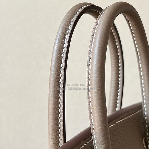 Hermès Birkin 25/30/35cm, handcrafted with togo  leather –Etoupe