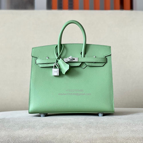 Hermès Birkin 25/30/35cm, handcrafted with imported French Epsom leather – Avocado Green