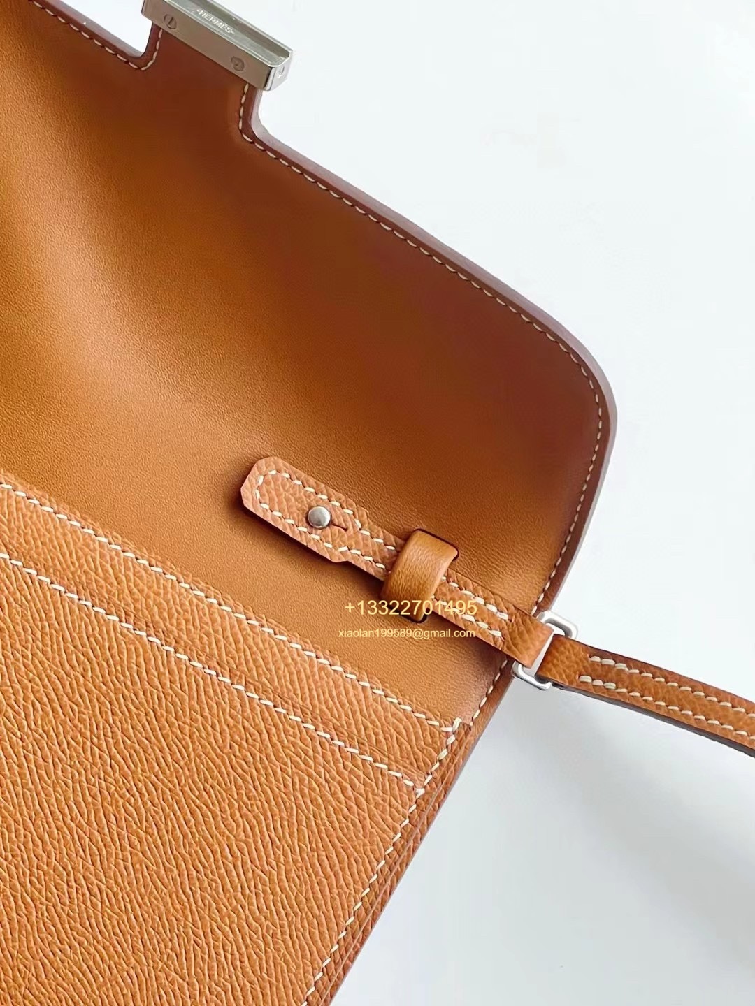 Hermès Constance To Go in Epsom leather, purely handcrafted, high-end customization edition.