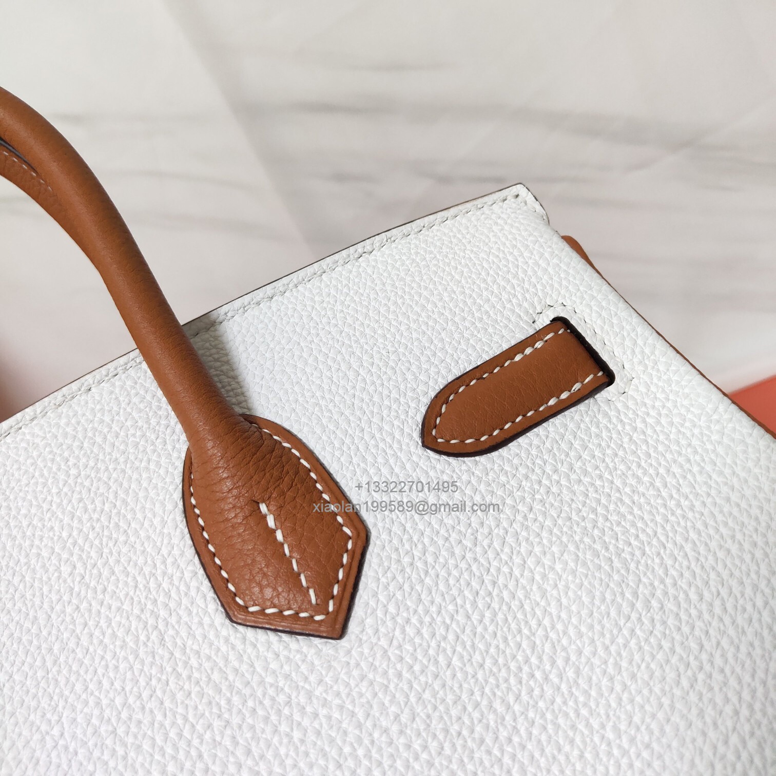 Hermès Birkin 25/30/35cm VIP Private Custom Handcrafted Bag in Togo Leather with Hand-Painted Design.