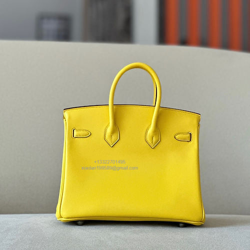 Hermès Birkin 25/30/35cm, handcrafted with imported French SWIFT leather – Naples Yellow