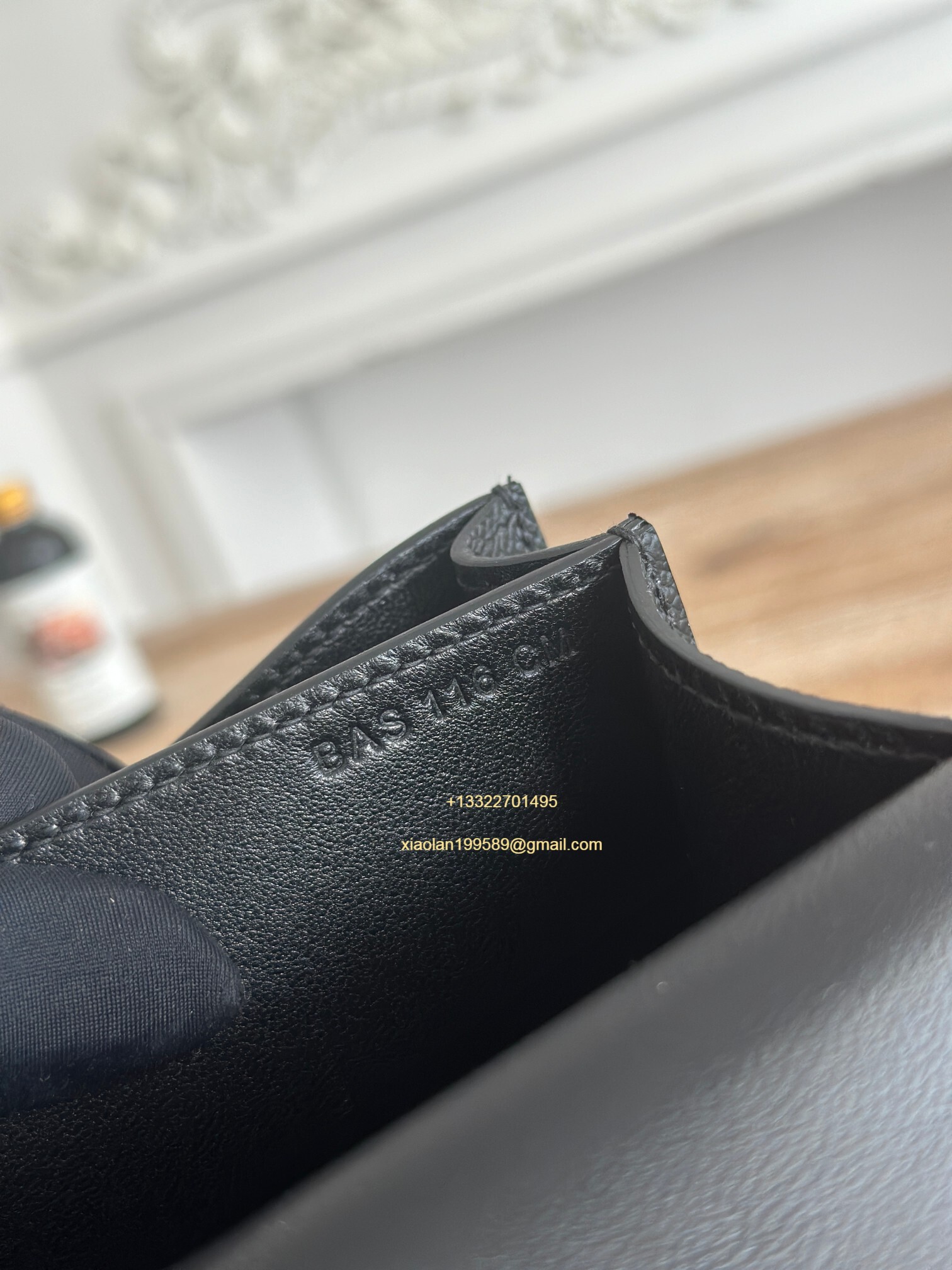 Hermès Constance 18/24 in Black Epsom leather, purely handcrafted, high-end customization edition.