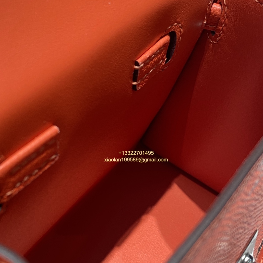 Hermès Kelly Doll Quelle Idole Picto Bag, Limited Edition in Texas Pink.