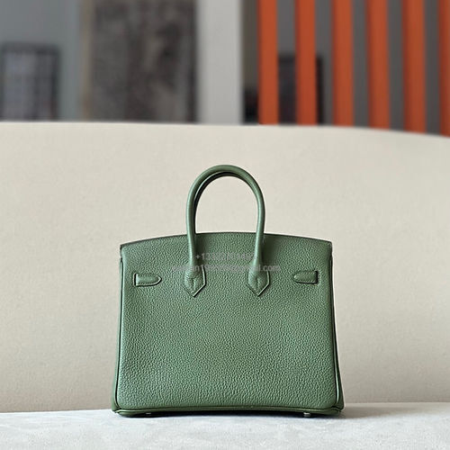 Hermès Birkin 25/30/35cm, handcrafted with togo  leather –Jungle Green