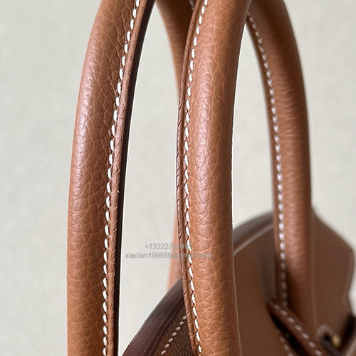 Hermès Birkin 25/30/35cm, handcrafted with togo  leather –Gold Brown