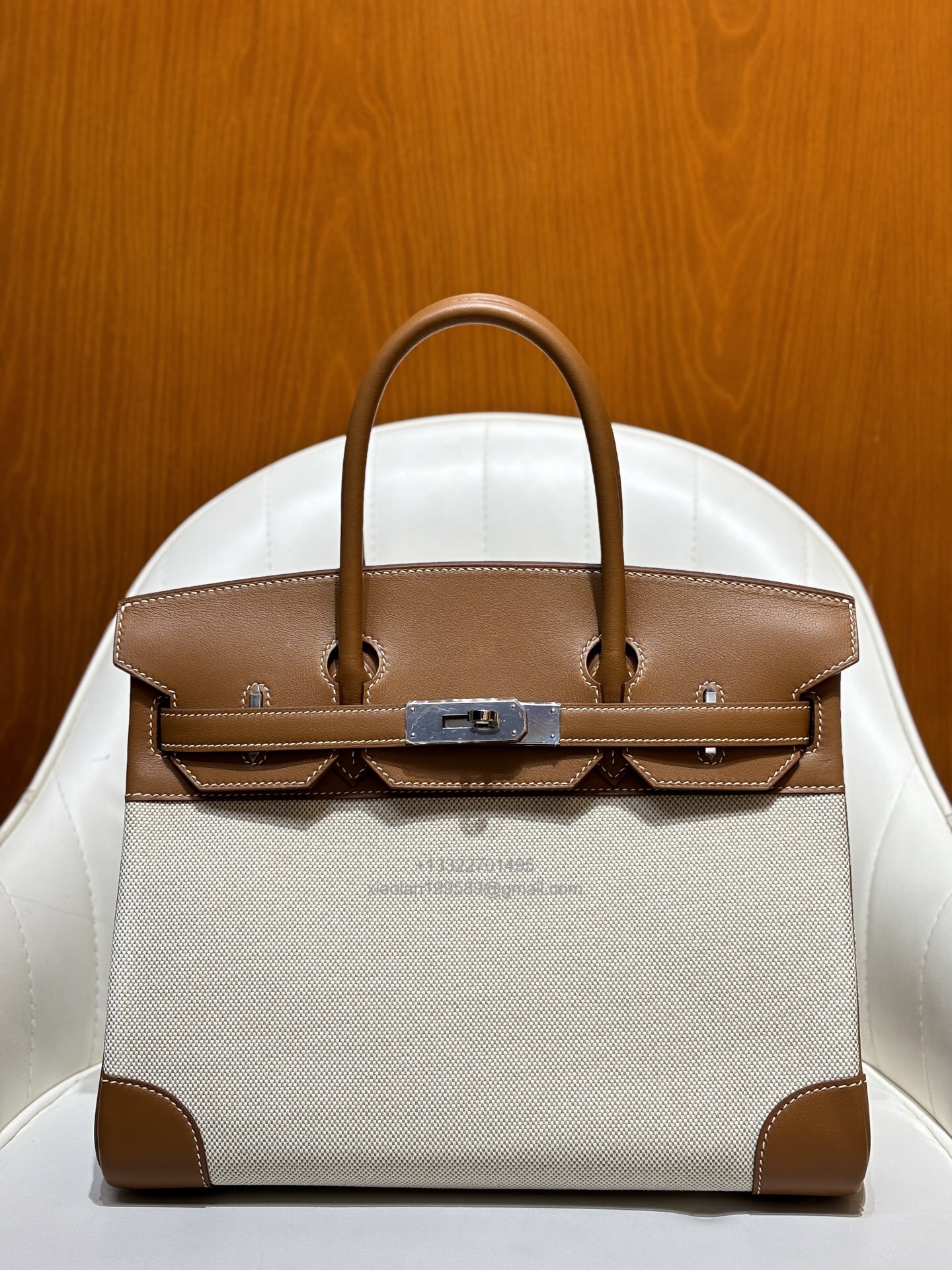 Hermès Birkin 25/30/35cm in Original Imported Swift Leather Patchwork Gold Brown, Limited Edition, Boutique Synchronized, Fully Hand-stitched with Beeswax Thread, Solid Steel Hardware.