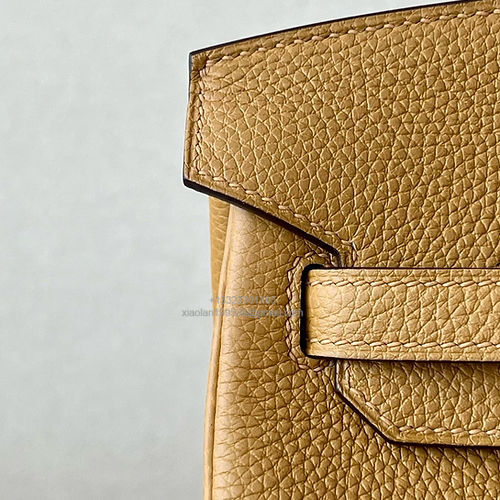 Hermès Birkin 25/30/35cm, handcrafted with togo  leather –Sesame
