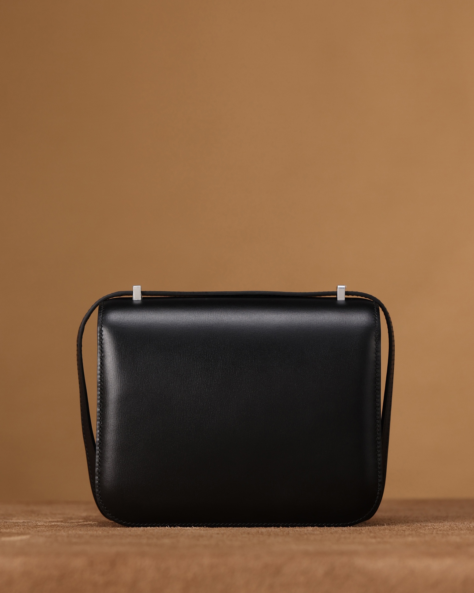 Hermès Constance 18/24 in Black BOX leather, purely handcrafted, high-end customization edition.