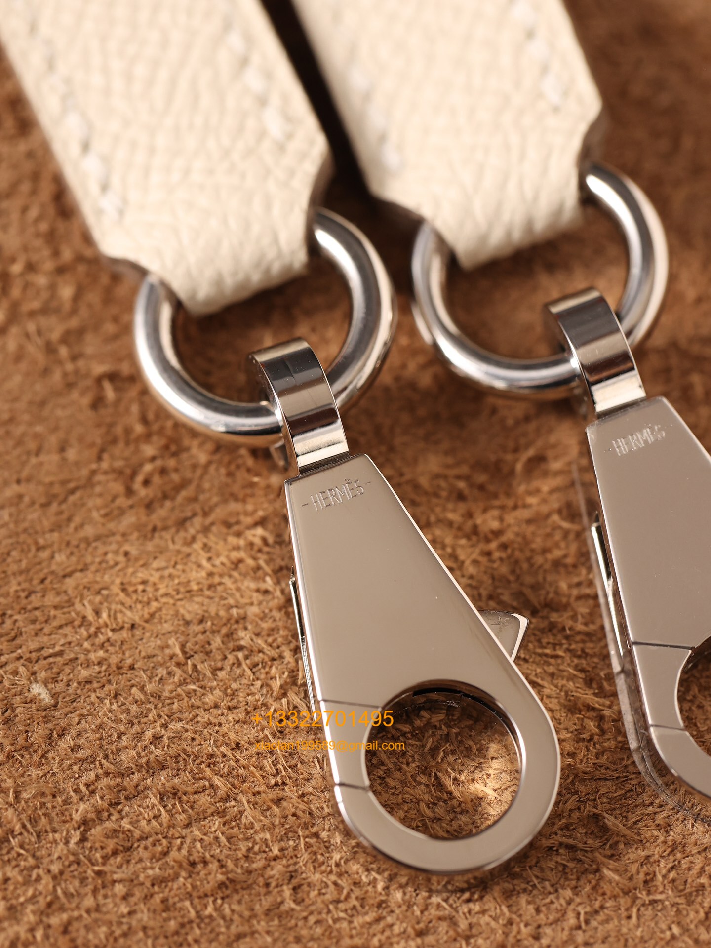 Hermès Kelly Handbag in Milky White Epsom Cowhide Leather, Purely Handcrafted, High-End Customization Edition