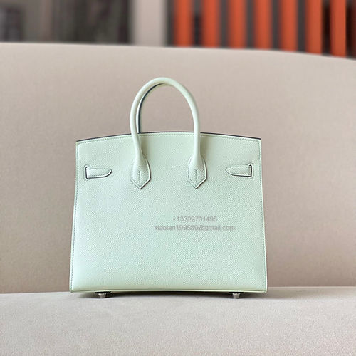 Hermès Birkin 25/30/35cm, handcrafted with imported French Epsom leather – Bubble Green