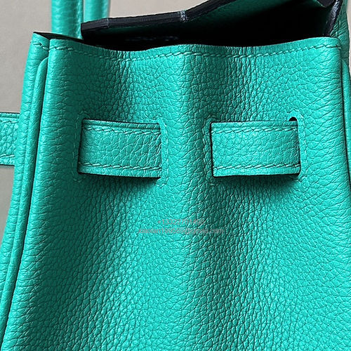 Hermès Birkin 25/30/35cm, handcrafted with togo  leather –Verona Green