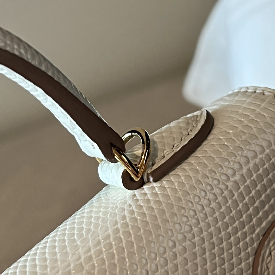 Hermès Mini Kelly II, lizard leather, all handmade ‼️Pure white