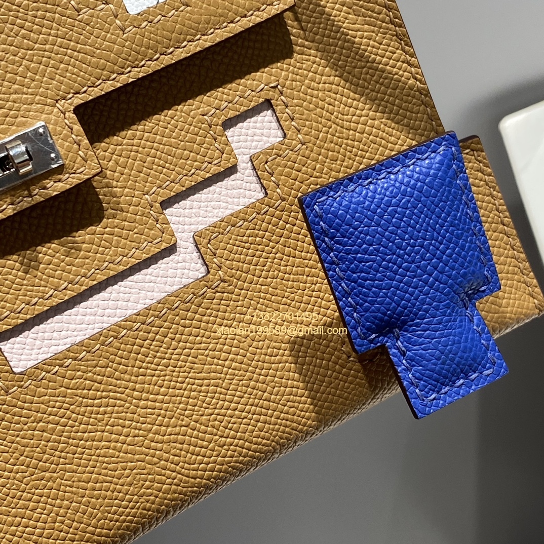 Hermès Kelly Doll Quelle Idole Picto Bag, Limited Edition in Milk Tea.