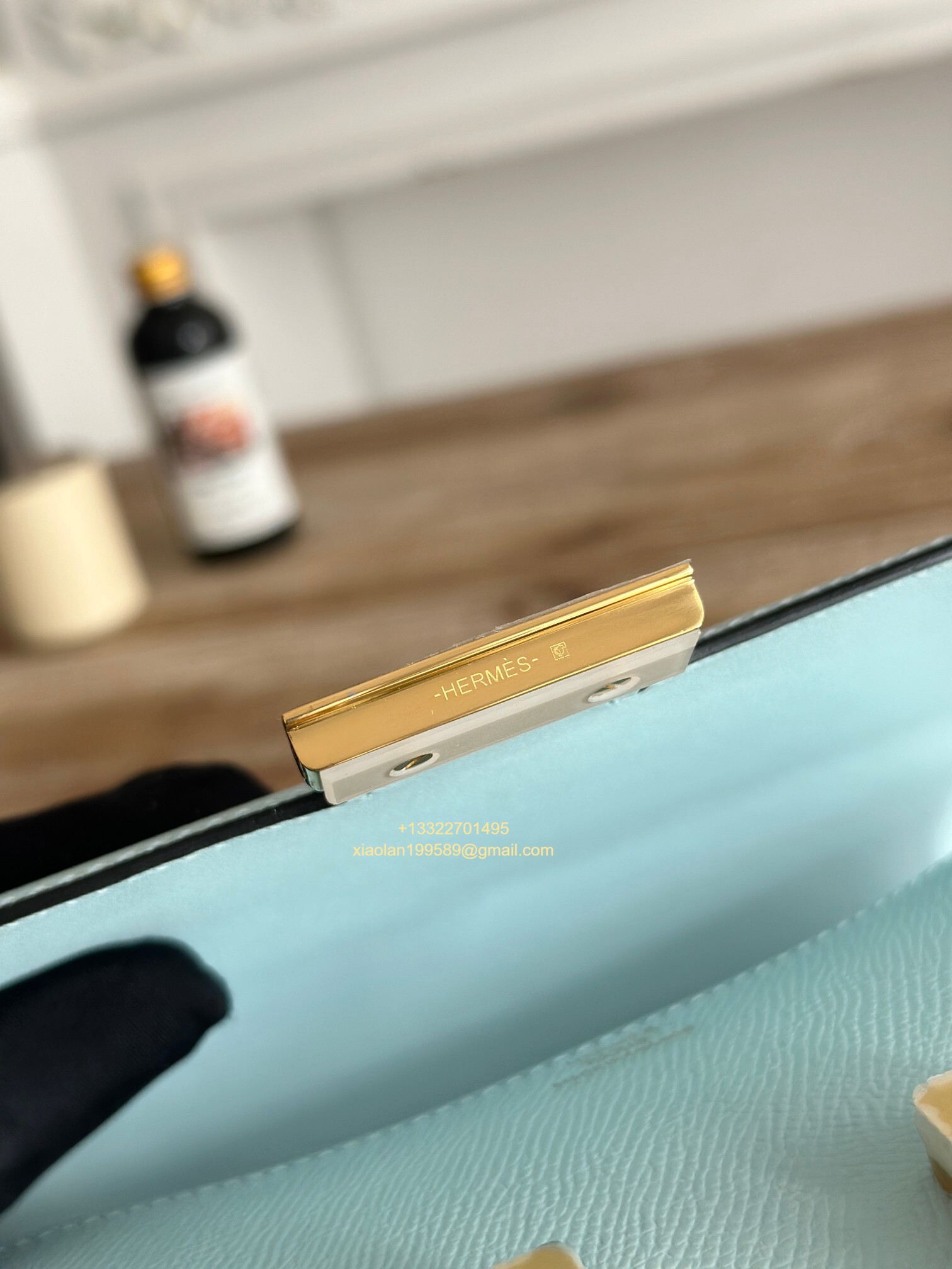 Hermès Constance 18/24 in Bubble Green Epsom leather, purely handcrafted, high-end customization edition.