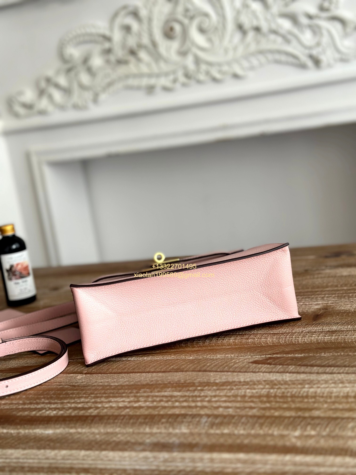 Hermès Swift Kelly Danse Bag in 3Q Pink, Fully Handmade High-end Customization.