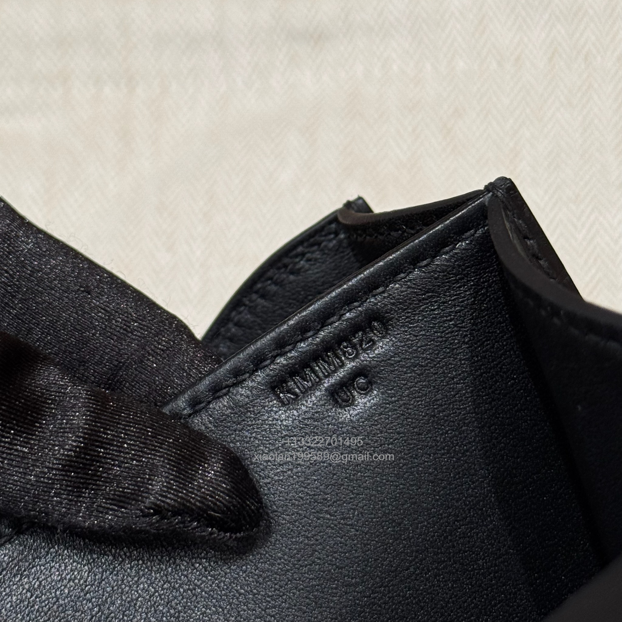 Hermès Constance 18/24cm in Crocodile Leather, Premium Handmade Customization-Black