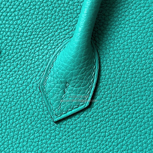 Hermès Birkin 25/30/35cm, handcrafted with togo  leather –Verona Green
