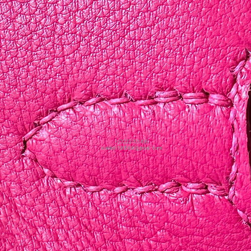 Hermès Birkin 25/30/35cm, handcrafted with togo  leather –Mexican Pink