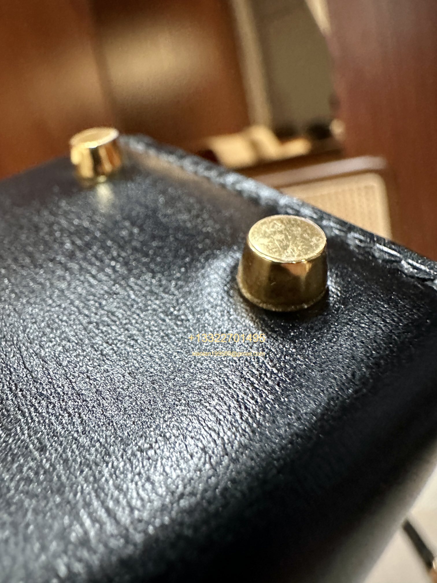 Hermès Mini Kelly II Handbag in Black Made from Box Calf Leather, Purely Handcrafted, High-End Customization Edition