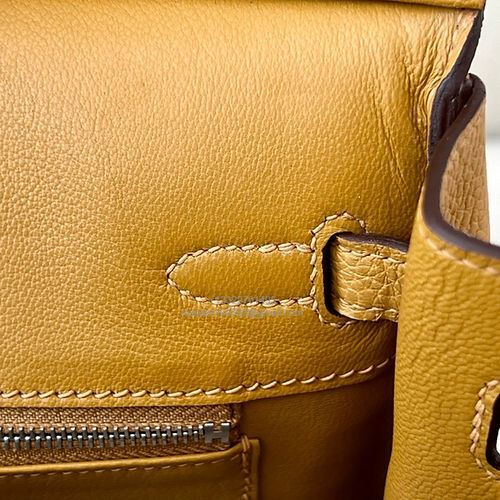 Hermès Birkin 25/30/35cm, handcrafted with togo  leather –Sesame