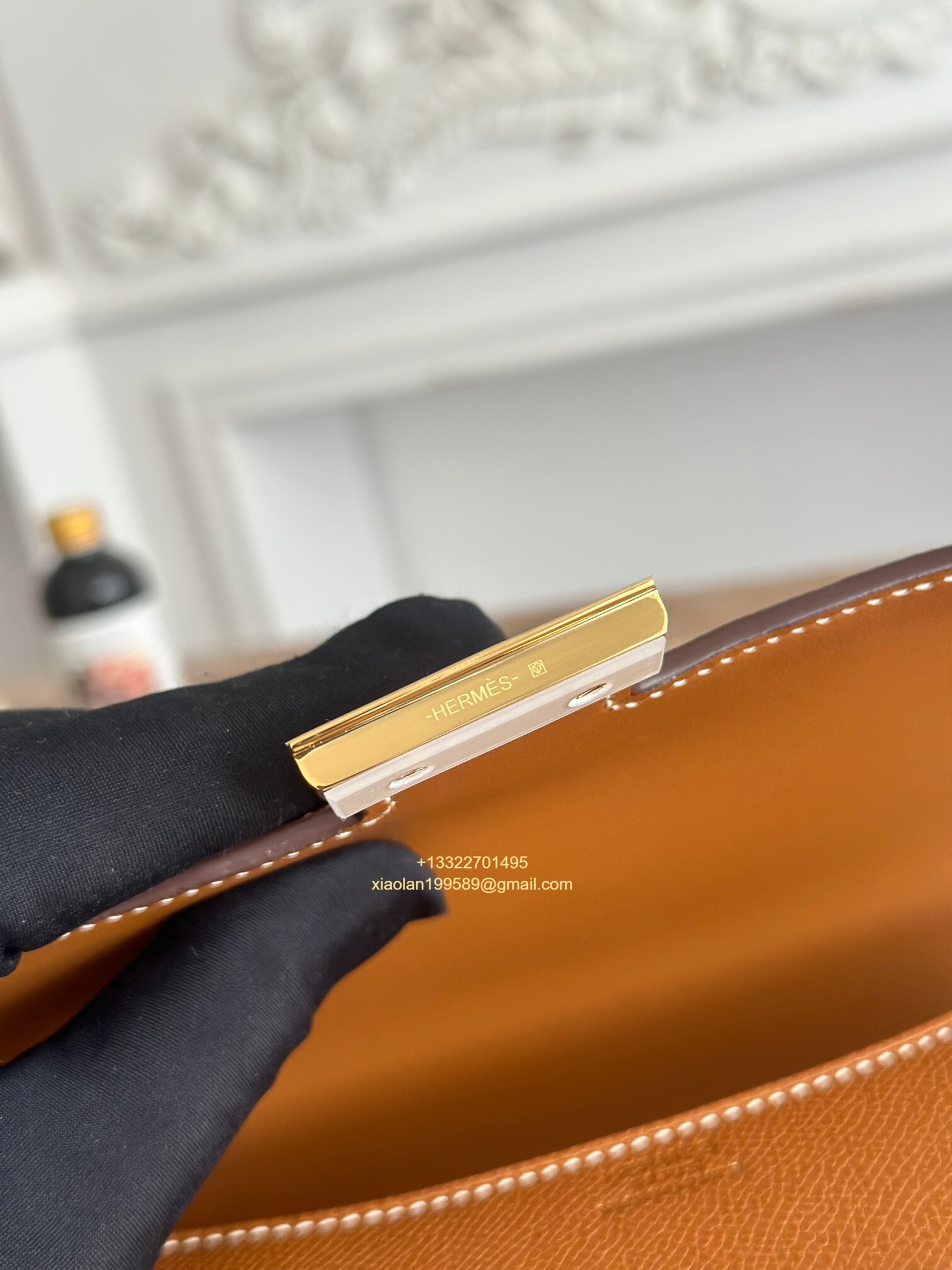 Hermès Constance 18/24 in Gold Brown Epsom leather, purely handcrafted, high-end customization edition.