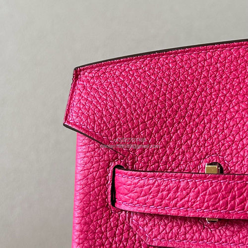 Hermès Birkin 25/30/35cm, handcrafted with togo  leather –Mexican Pink