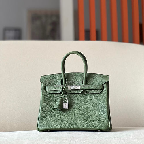 Hermès Birkin 25/30/35cm, handcrafted with togo  leather –Jungle Green