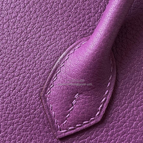 Hermès Birkin 25/30/35cm, handcrafted with togo  leather –Anemone Purple