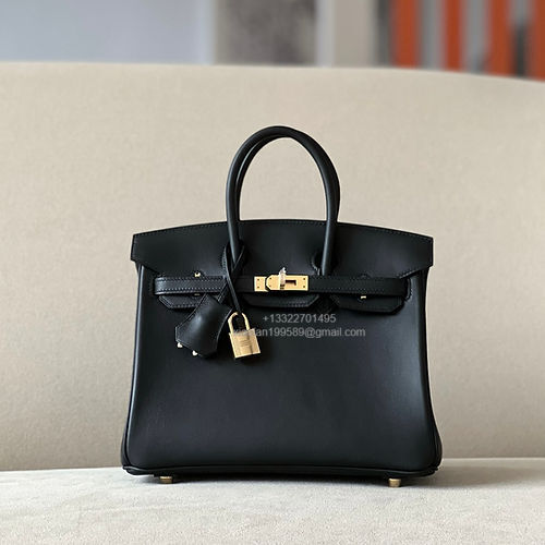 Hermès Birkin 25/30/35cm, handcrafted with imported French SWIFT leather – Black