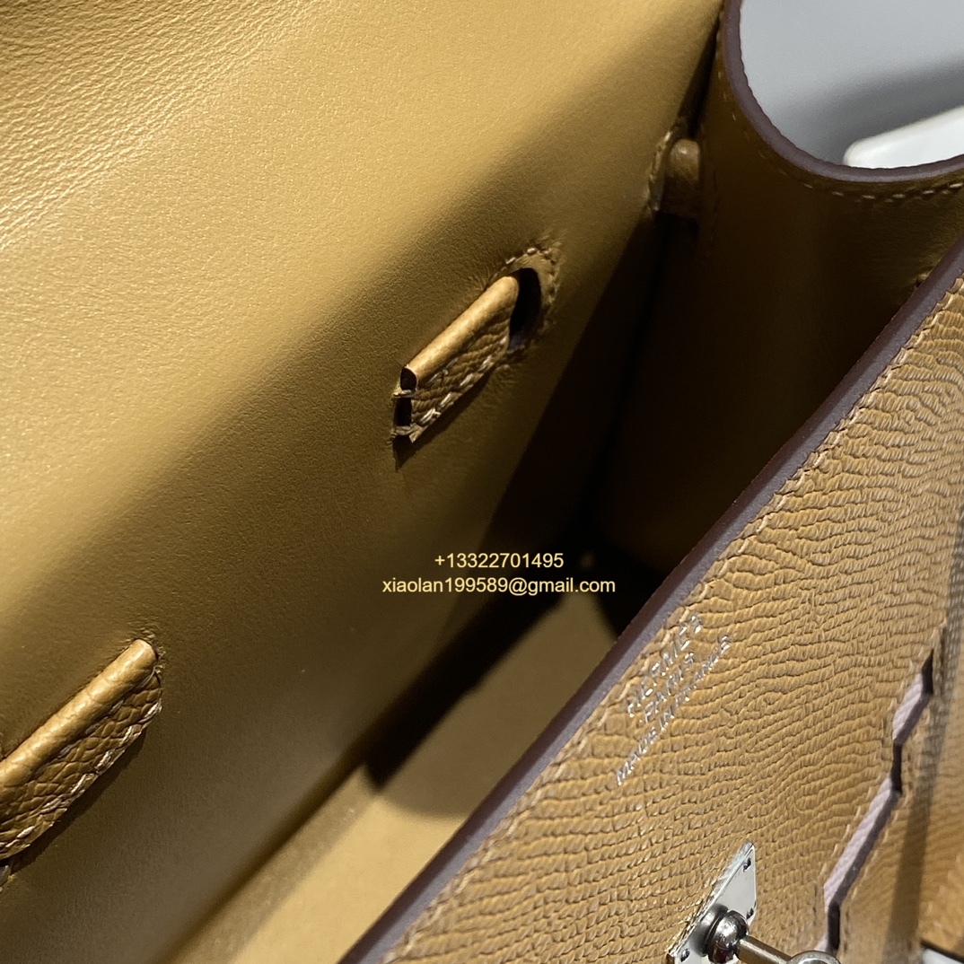 Hermès Kelly Doll Quelle Idole Picto Bag, Limited Edition in Milk Tea.