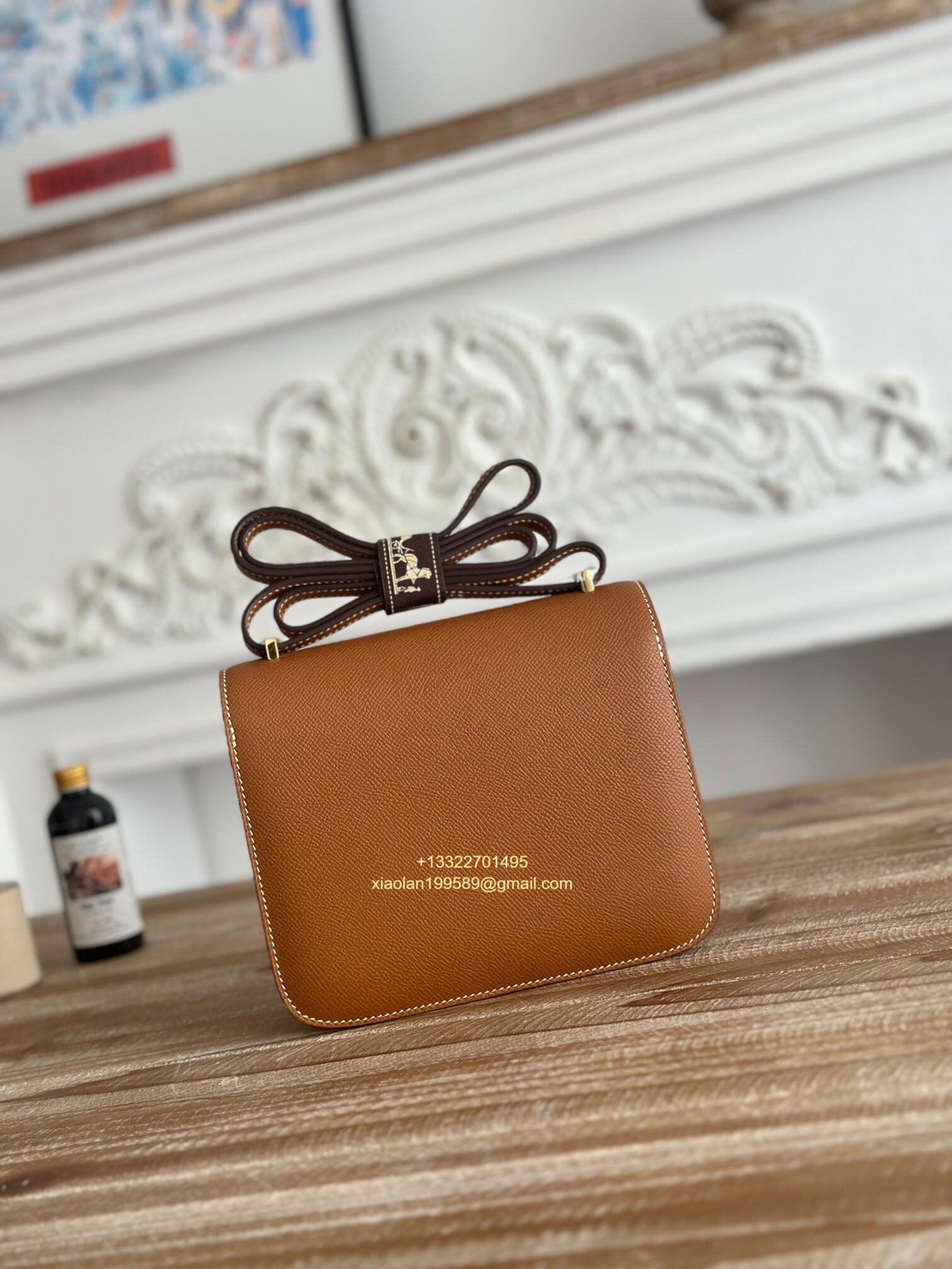 Hermès Constance 18/24 in Gold Brown Epsom leather, purely handcrafted, high-end customization edition.