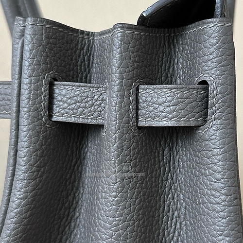 Hermès Birkin 25/30/35cm, handcrafted with togo  leather –Tin Grey