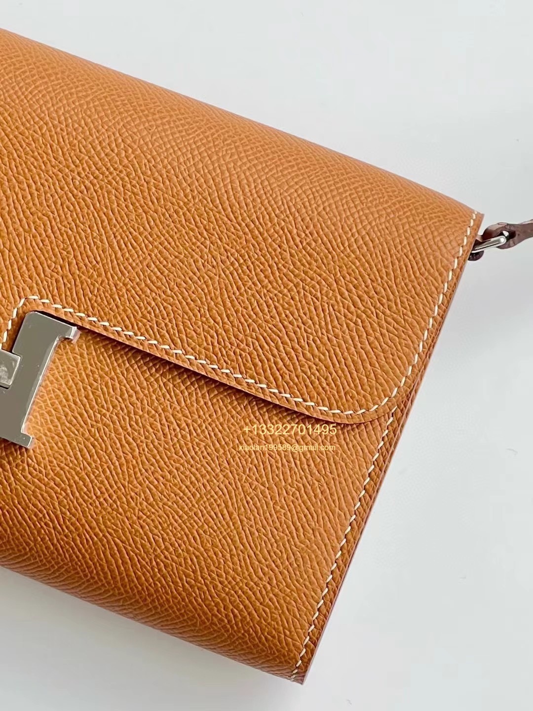 Hermès Constance To Go in Epsom leather, purely handcrafted, high-end customization edition.